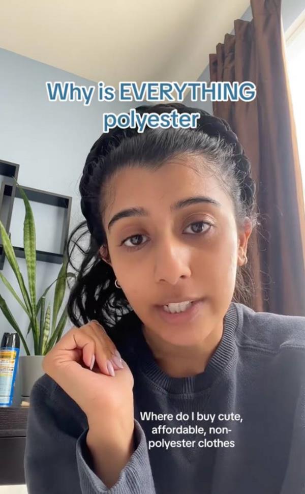 The social media star slammed Zara and Abercrombie and Fitch. Credit: TikTok/@missambersabri