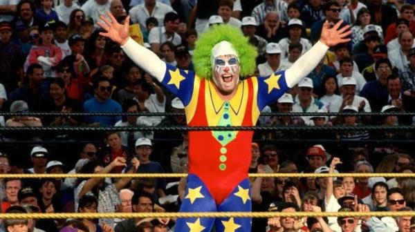 Doink the Clown smiling