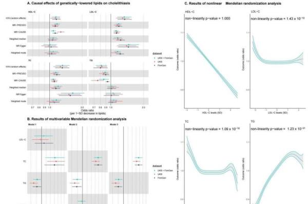 New study sheds light on the l<em></em>ink between lipids and cholelithiasis