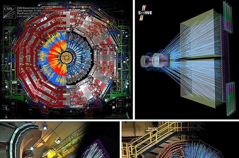 Space-time geometry of quark matter revealed