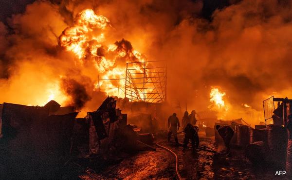 Around 300 Injured In Kenyan Capital Fire After Gas Explosion