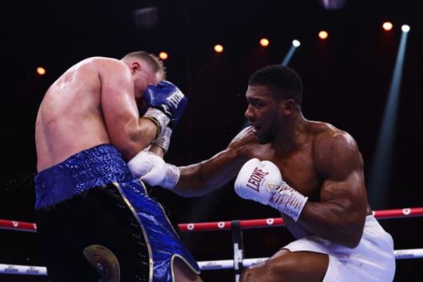 Anthony Joshua beat Otto Wallin in December