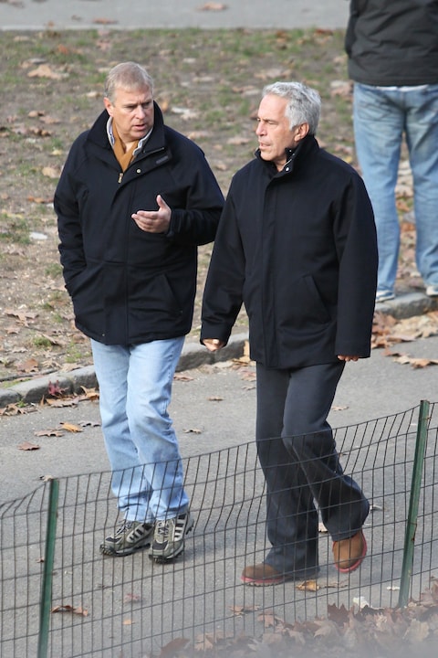 Prince Andrew and Epstein were pictured walking through New York's Central Park in 2010