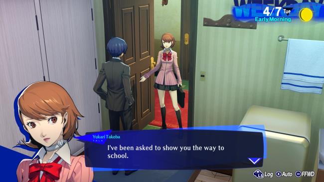 Persona 3 Reload - Meeting Yukari For The First Time