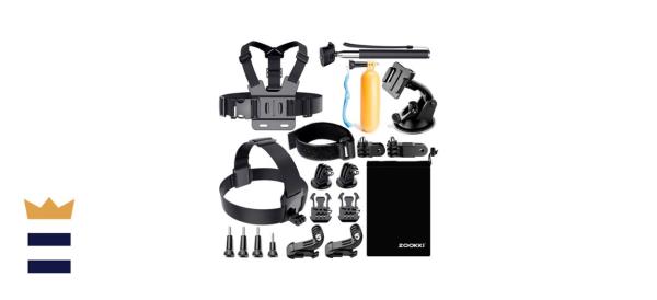 Zookki Action Camera Accessories Kit