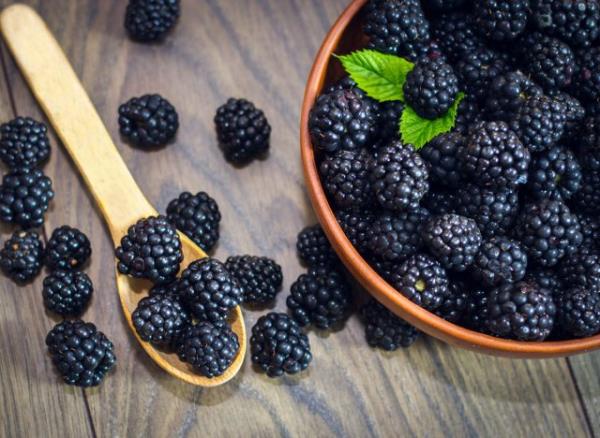 blackberries