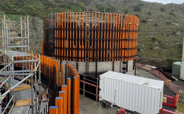 Te Whare Wai Para Nuku - the Wellington sewage sludge treatment plant. Pictured on 25 June 2024.