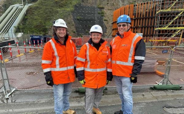 Te Whare Wai Para Nuku - the Wellington sewage sludge treatment plant. Pictured on 25 June 2024.