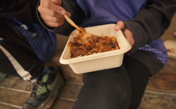 Lunches provided at Jean Batten Primary School.