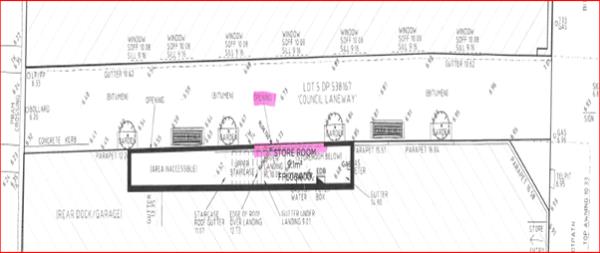 Image showing wher<em></em>e bayside council proposes hillcrest ventures be granted access to community land