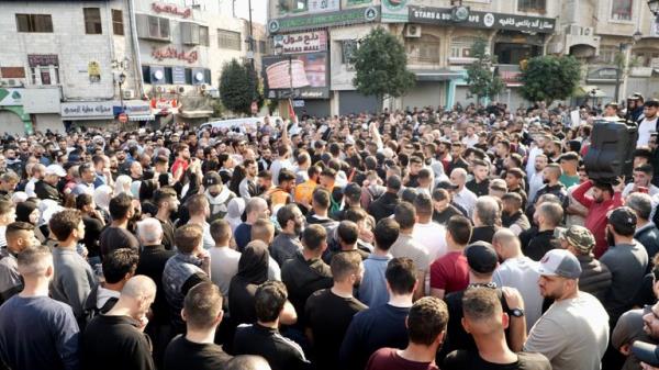 Ramallah protests for Ramsay eyewitness