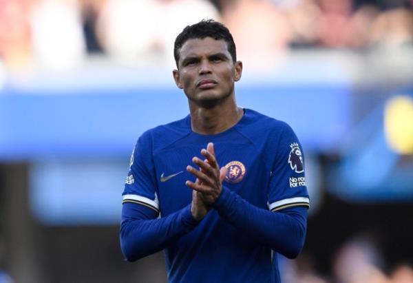 Chelsea defender Thiago Silva