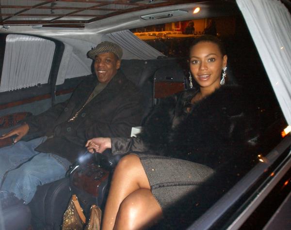 Jay Z and Beyo<em></em>nce leaving Cipriani 