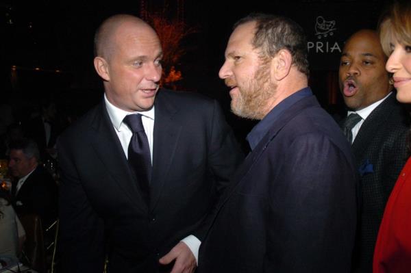 Giuseppe Cipriani and Harvey Weinstein