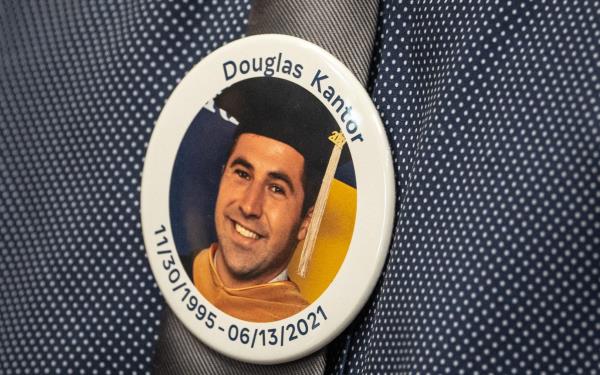 Douglas was in Austin celebrating the completion of his master's degree when the shooting broke out and killed him