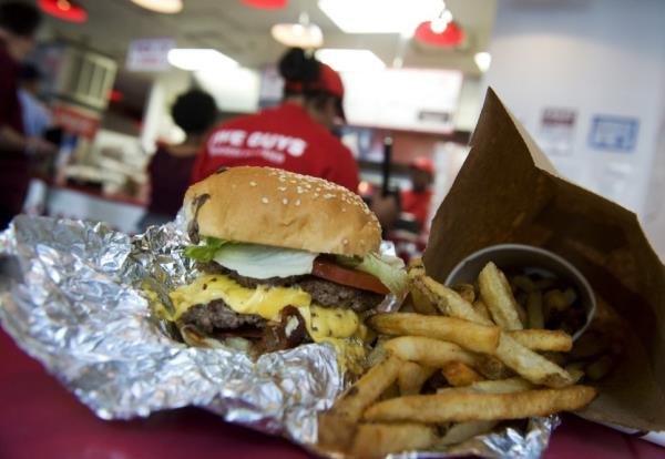 The other takeaway from the Five Guys order was the questio<em></em>nable tip that was paid by the customer.