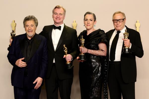 Christopher Nolan's film, which was nominated for 13 awards, took home the top award beating out 