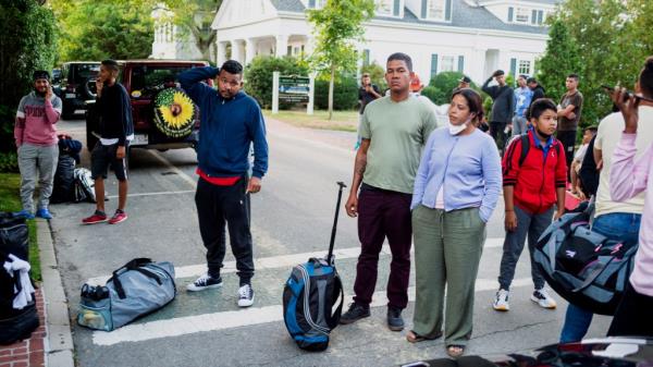 Migrants on Martha's Vineyard