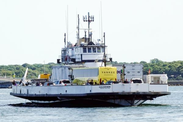 Migrants on a boat bound for Martha's Vineyard