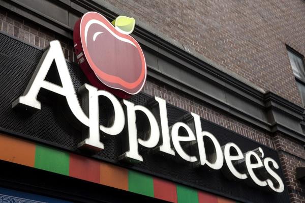 Applebee's sign on building exterior 