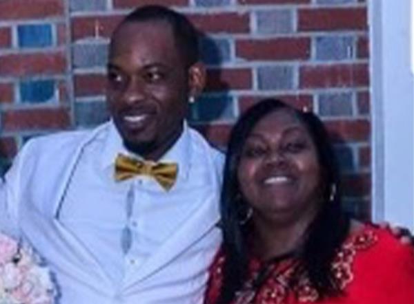 Courtney Gordon (left) pictured with his aunt who is currently in critical condition.