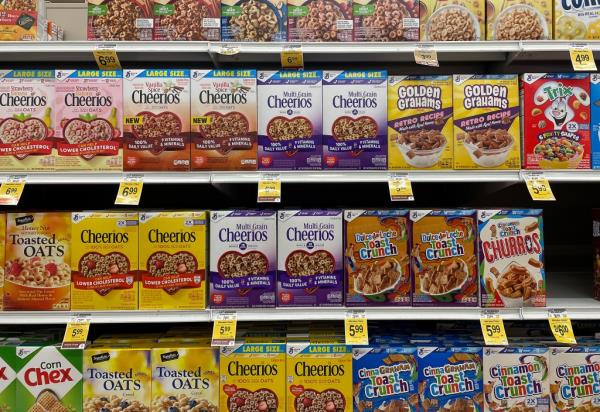 While prices have dro<em></em>pped from their peak last year, they remain stubbornly high, with the cost of cereals up 2.6% in December. 