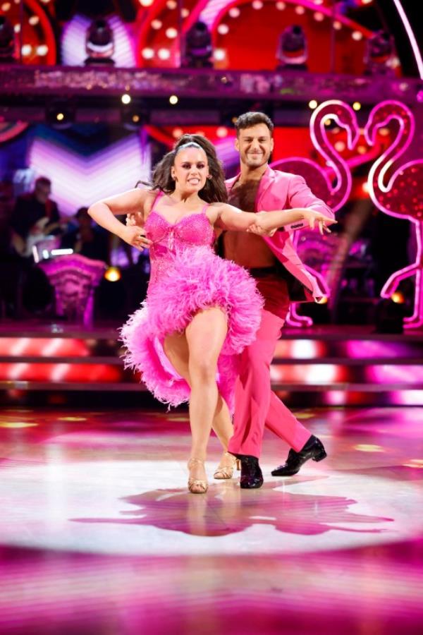 Ellie Leach and Vito Coppola on Strictly. 