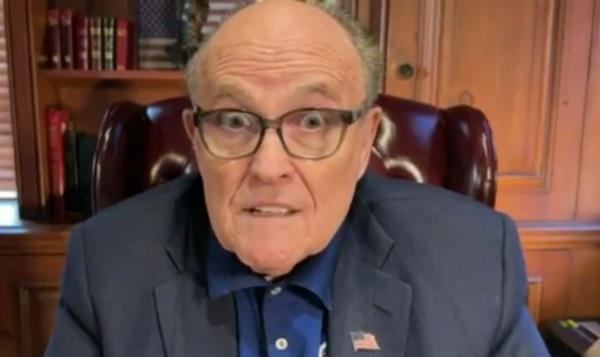 Rudy Giuliani vehemently denied former Trump aide Cassidy Hutchinson’s “totally absurd” claim that he groped her backstage at the ex-president’s “Stop the Steal” rally on Jan. 6, 2021.