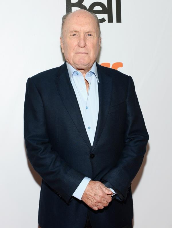 Close up of Robert Duvall. 