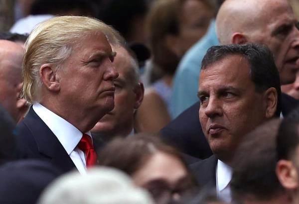 Former President Do<em></em>nald Trump and former New Jersey Gov. Chris Christie