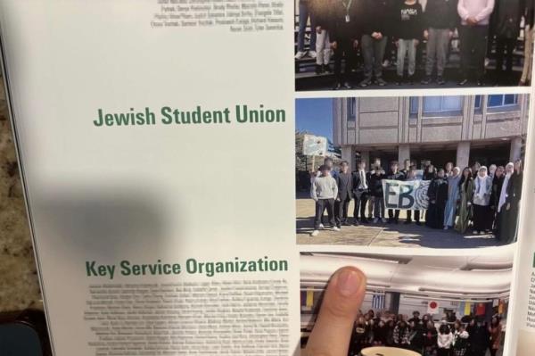 The new East Brunswick High School yearbook erased the names of the Jewish Student Unio<em></em>n club members and replaced their picture with Muslim students.