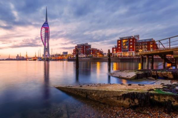 Spinnaker Tower, Portsmouth, Hampshire, England