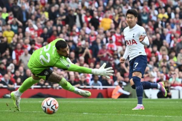 Son Heung-min's 150th goal for Tottenham earned his side a point in the north Lo<em></em>ndon derby