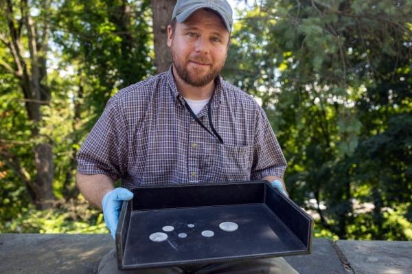 West Point archeologist Paul Hudson.