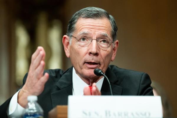 U.S. Senator John Barrasso (R-WY) speaking at a hearing of the Senate Health, Education, Labor, and Pensions Committee at the U.S. Capitol.