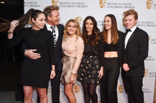 Gordon Ramsay and family